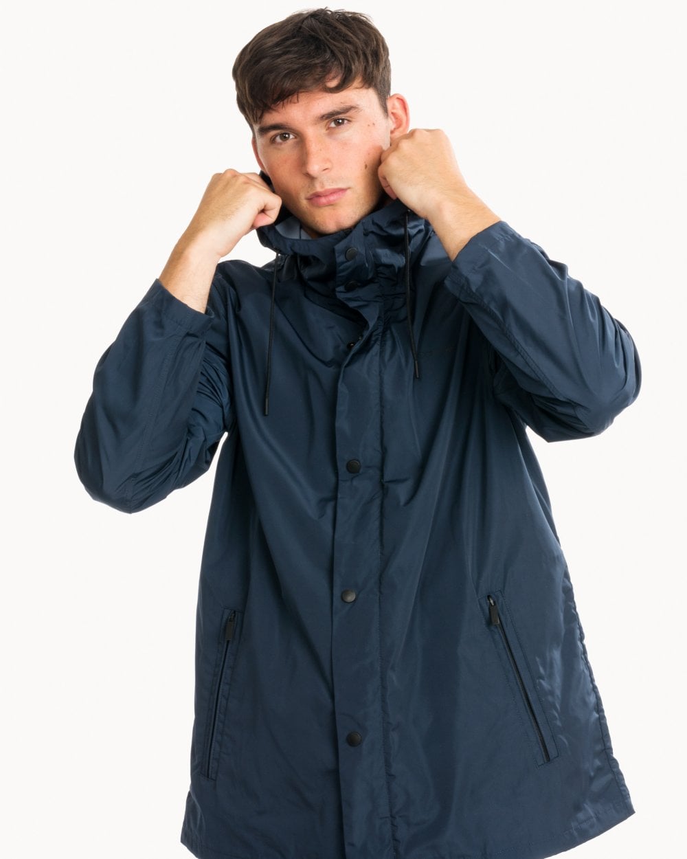 Calvin Klein Logo Nylon Mens Windcheater