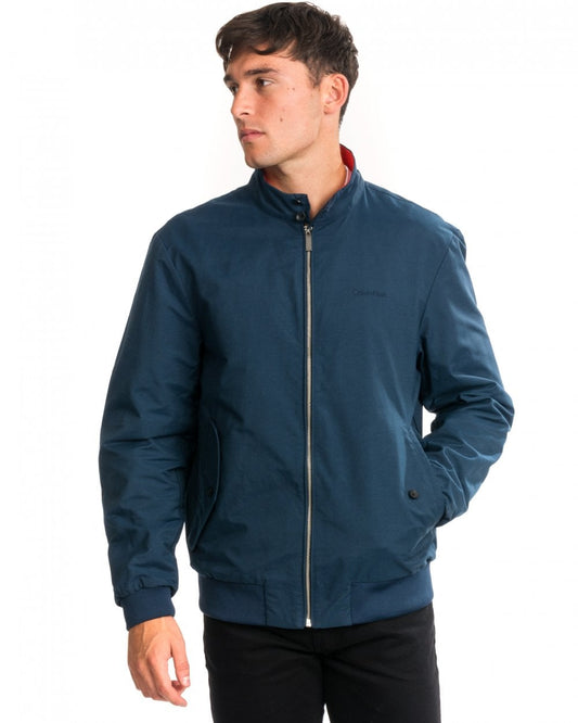 Calvin Klein Honest Check Mens Harrington Jacket