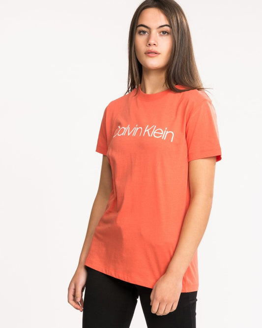 Calvin Klein Core Logo Womens Crew Neck - Chemise