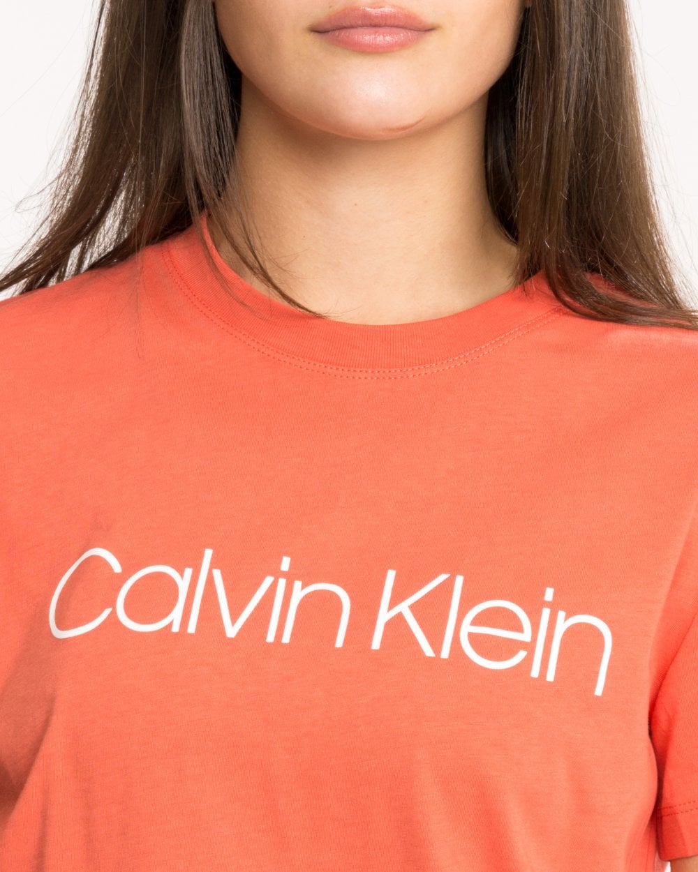 Calvin Klein Core Logo Womens Crew Neck - Chemise