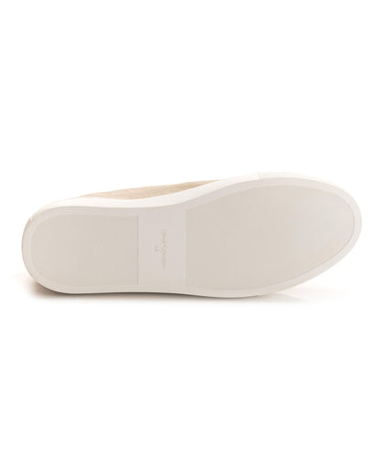 Crime London Raw Lo Mens Trainer - Suede Cream