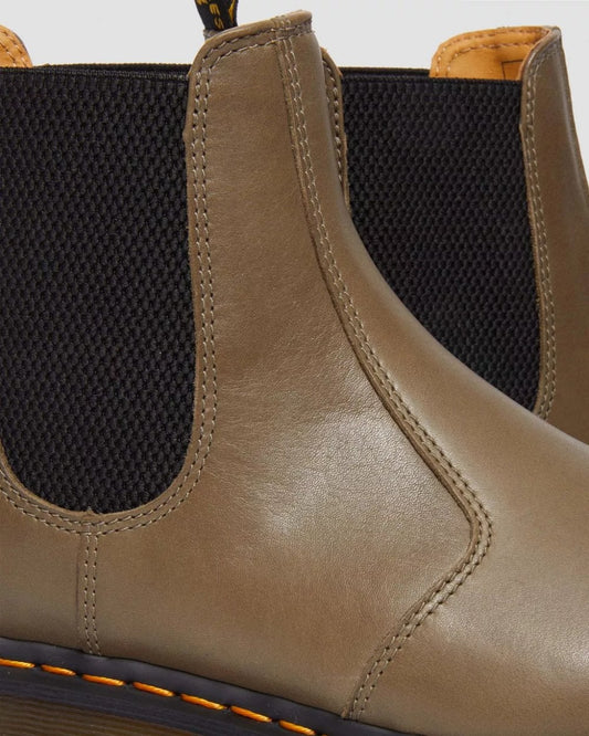 Dr Martens 2976 Carrara Mens Chelsea Boots - Olive