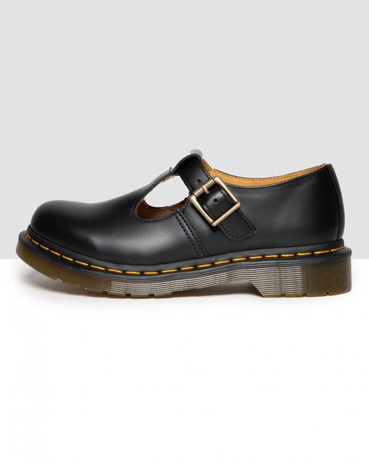 Dr Martens Polley Smooth Womens Mary Jane Shoes