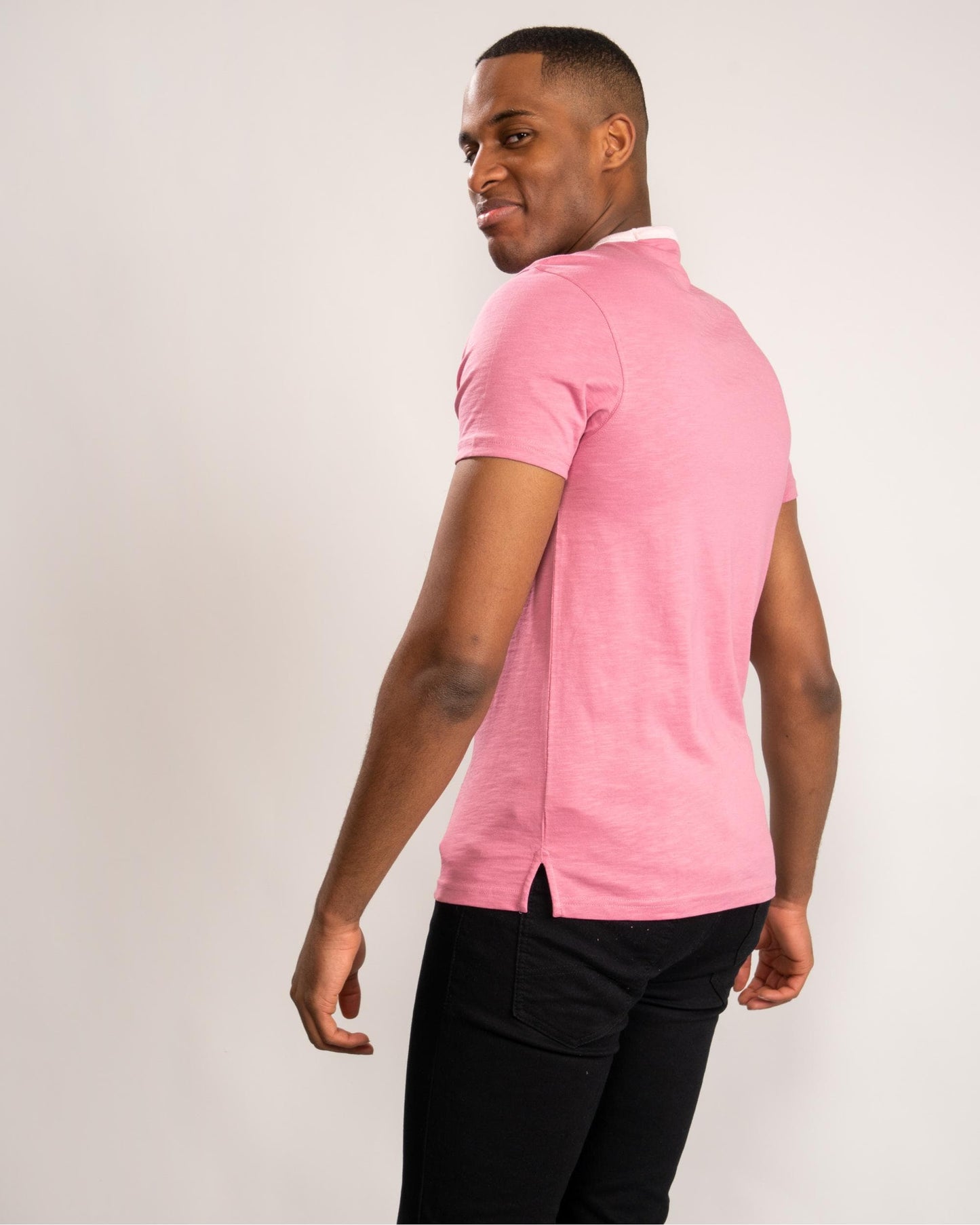 Farah Groove Mens Crew Neck T-Shirt With Chest Pocket