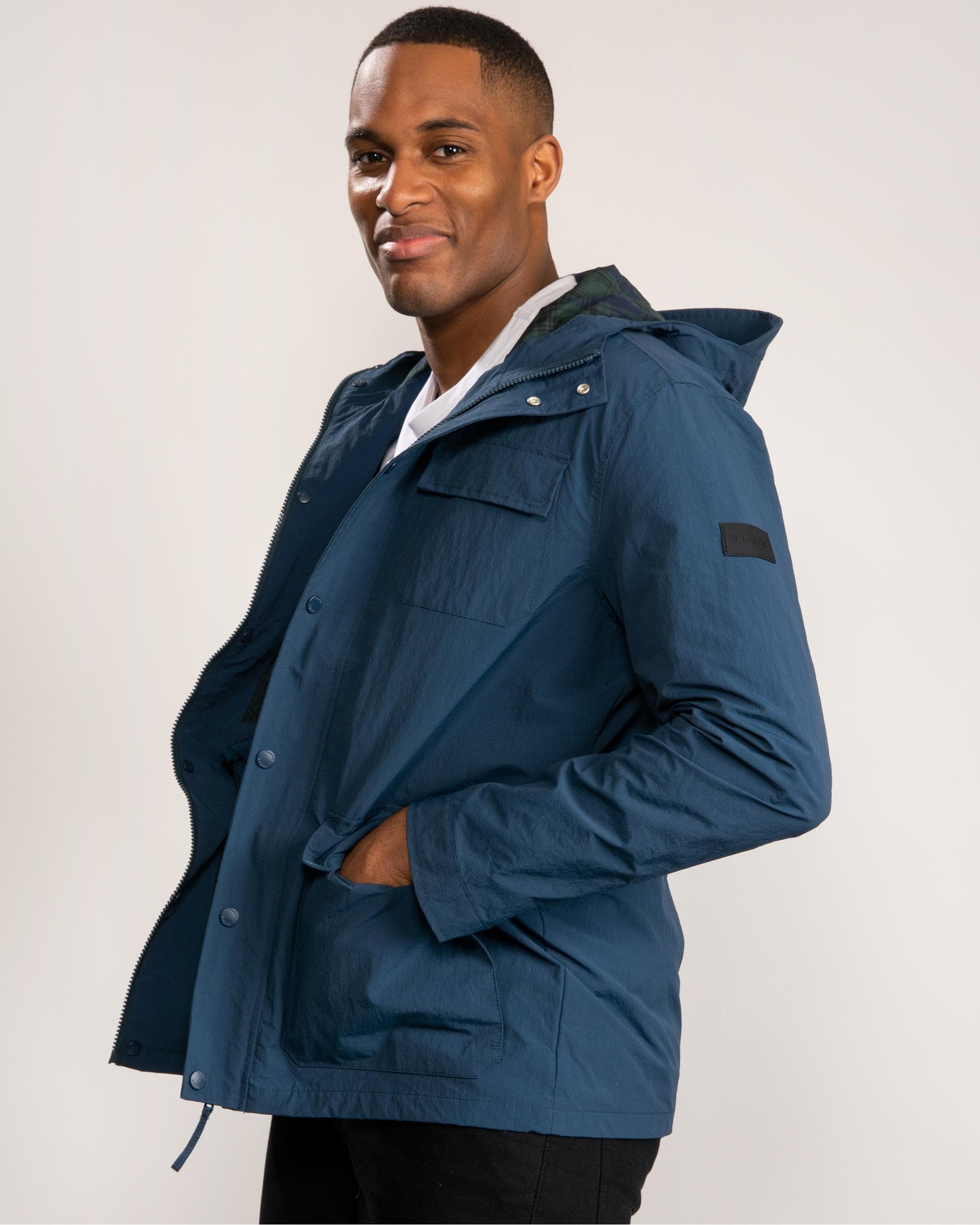 Farah Mens Hanley 3 Pocket Coat