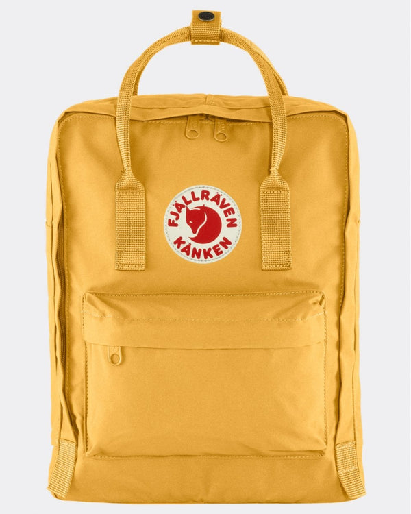 Fjallraven Kanken Classic Unisex Backpack - Ochre 160 - CHO - Designer Unisex Bags