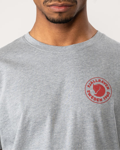 Fjallraven 1960 Logo Mens T-Shirt - Grey Melange 051