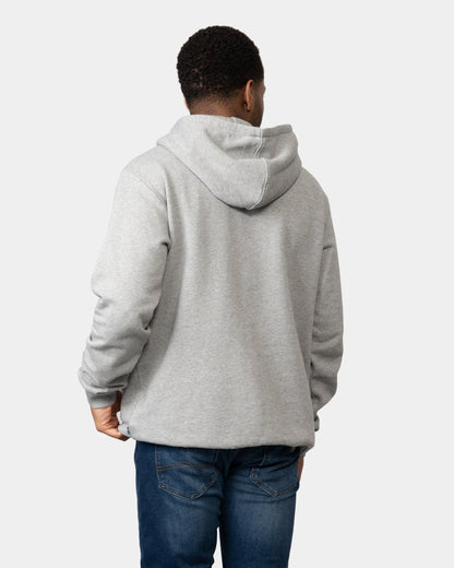 Fjallraven Logo Mens Hoodie - Grey-Melange 020-999