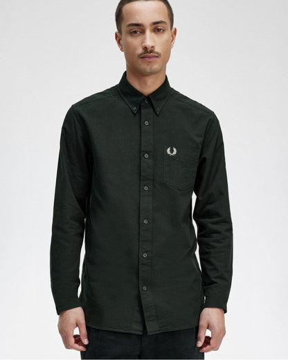 Fred Perry Mens Long Sleeve Oxford Shirt