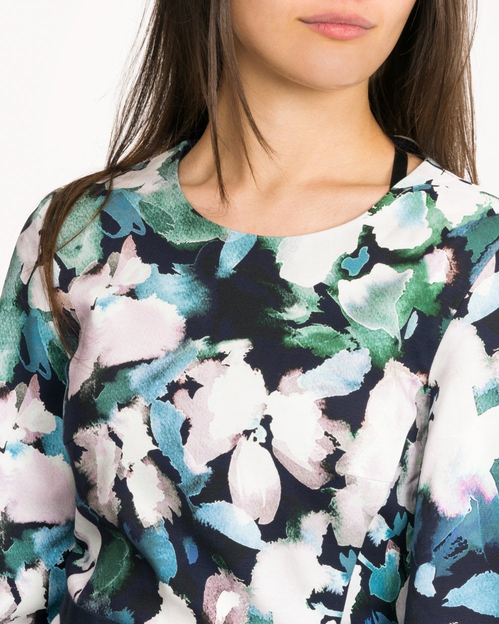 French Connection Dreda Print Flare Womens Dress