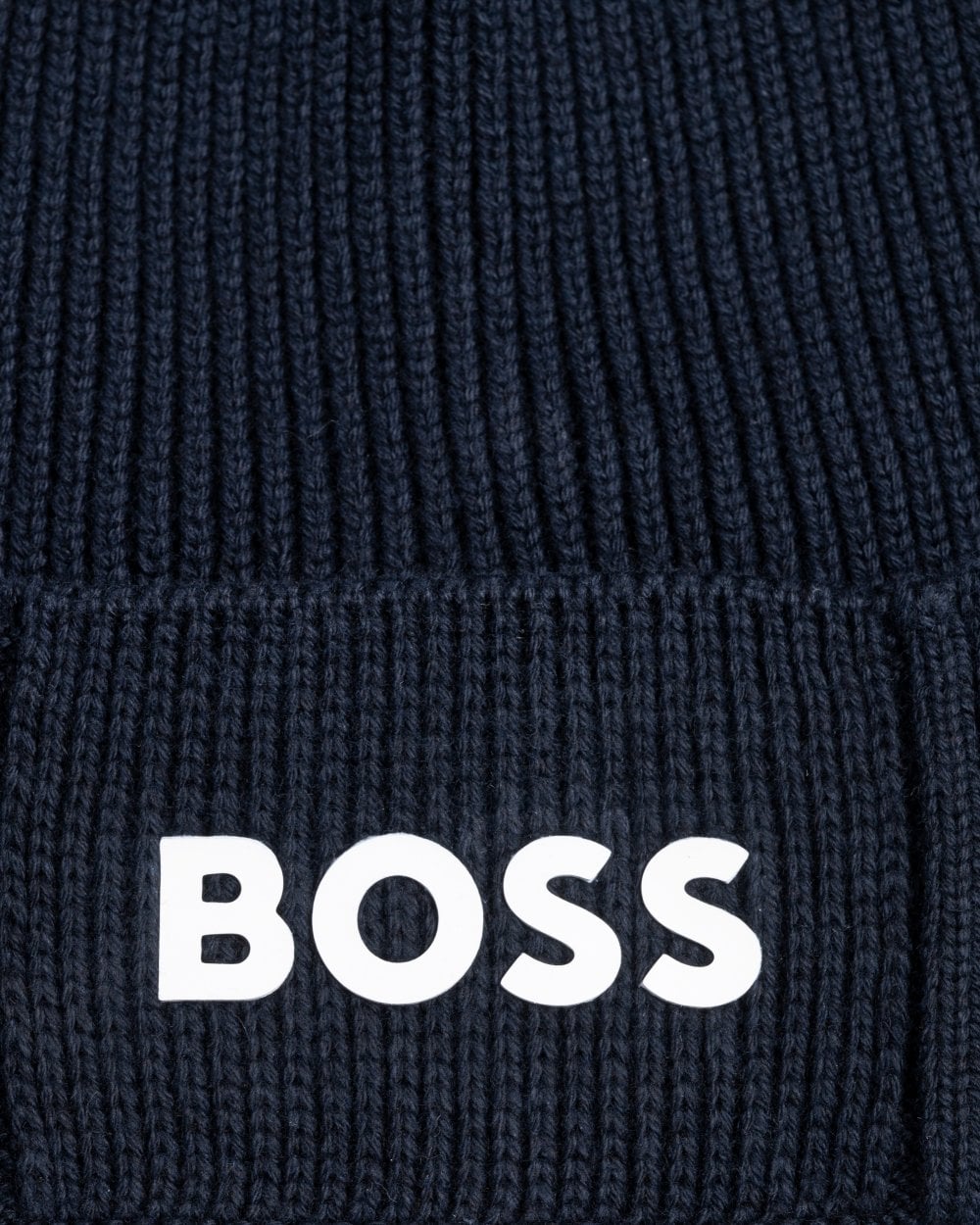 BOSS Green Asic-X Mens Beanie - Dark Blue 402