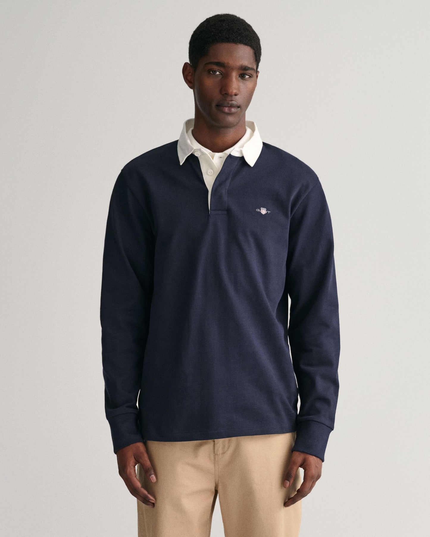 GANT Mens Regular Fit Shield Logo Heavy Rugger
