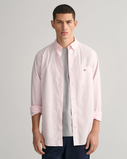 GANT Mens Regular Fit Long Sleeve Poplin Shirt
