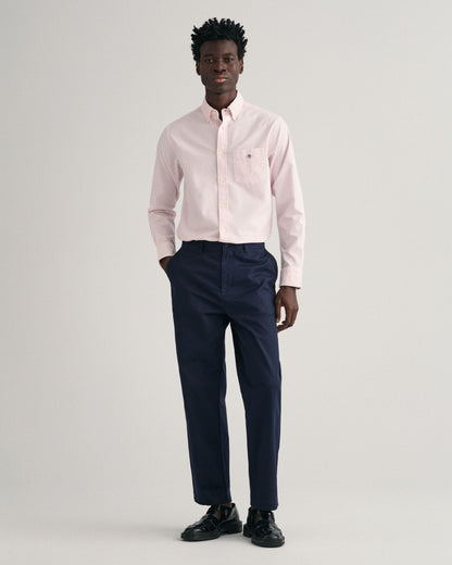 GANT Mens Regular Fit Long Sleeve Oxford Shirt - 662 Light Pink