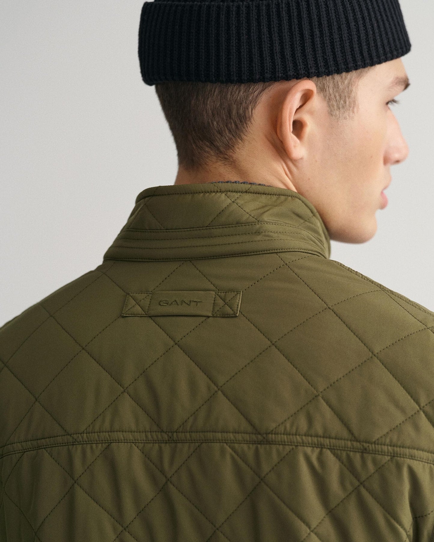 GANT Mens Quilted Windcheater Vest - 301 Juniper Green