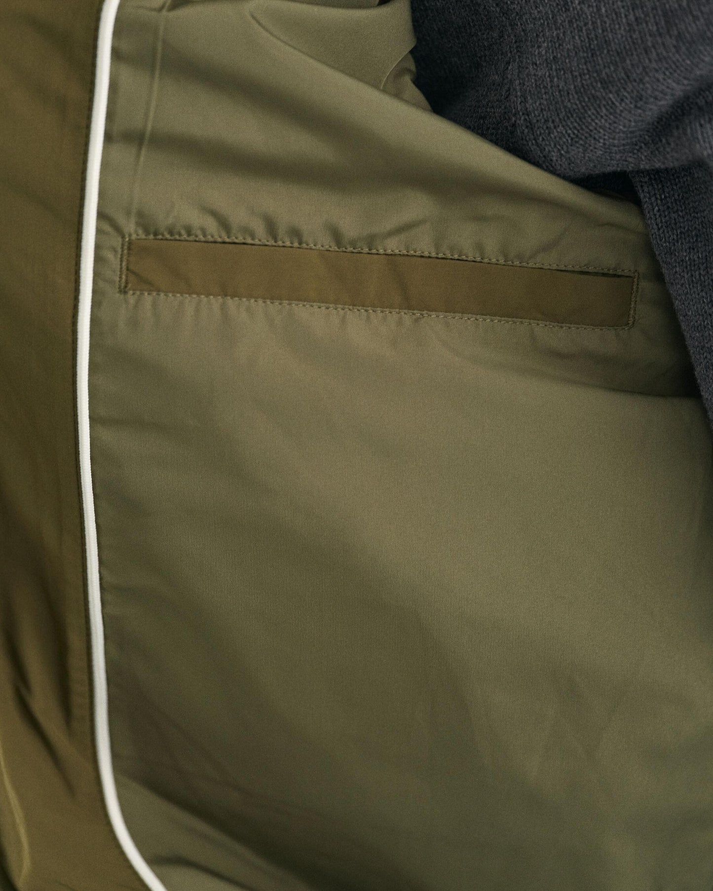 GANT Mens Quilted Windcheater Vest - 301 Juniper Green