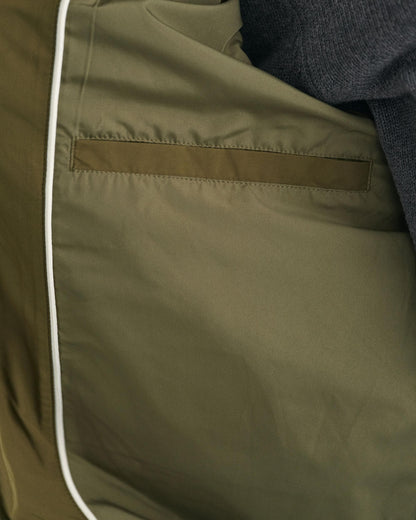 GANT Mens Quilted Windcheater Vest - 301 Juniper Green