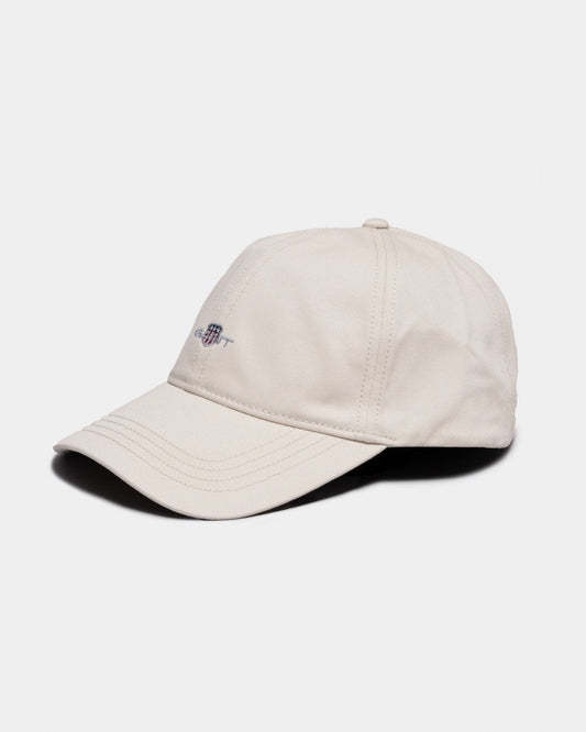 GANT Unisex Shield Cap - 34 Putty