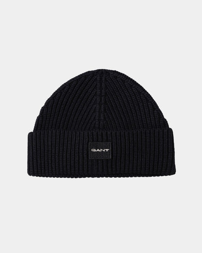 GANT Unisex Cotton Rib Knit Beanie