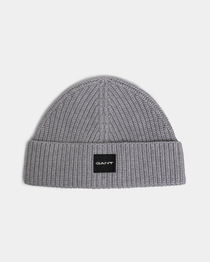 GANT Unisex Cotton Rib Knit Beanie