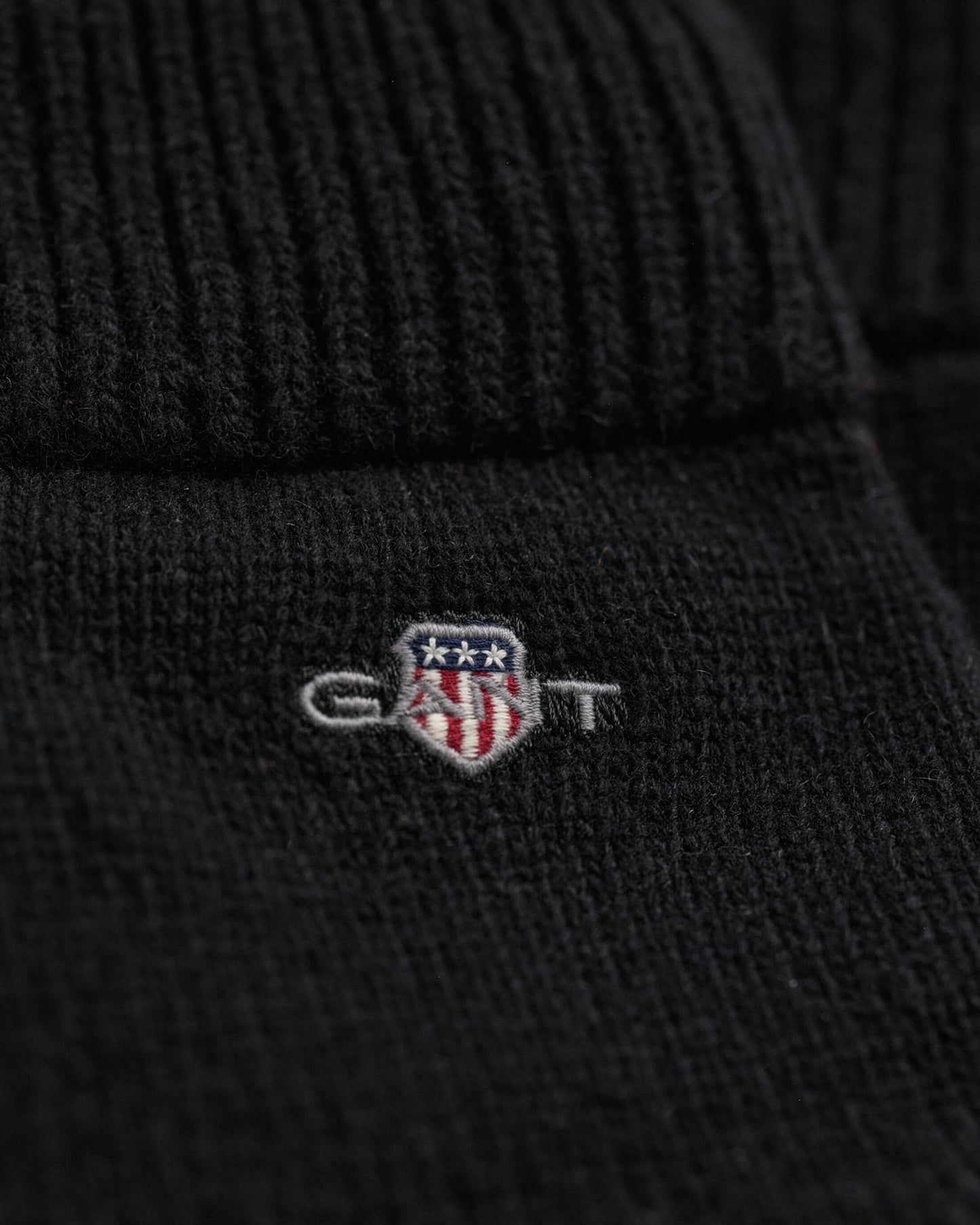 GANT Shield Wool Gloves - 5 Black