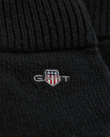 GANT Shield Wool Gloves - 5 Black
