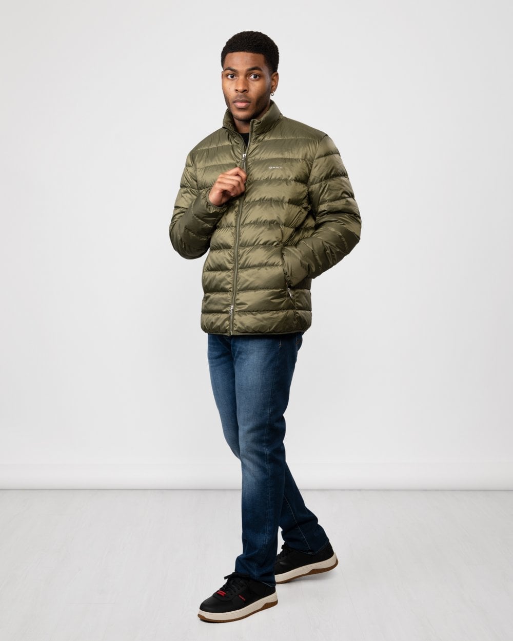 GANT Light Mens Down Jacket - 301 Racing Green