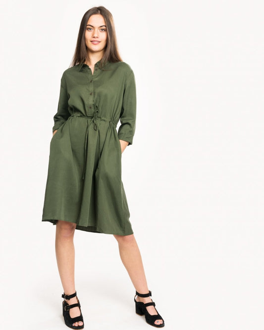 Great Plains Tamar Drawstring Womens Dress