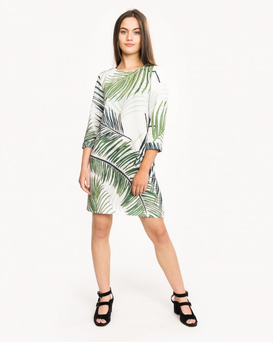 Great Plains Palm Camo Shift Womens Dress