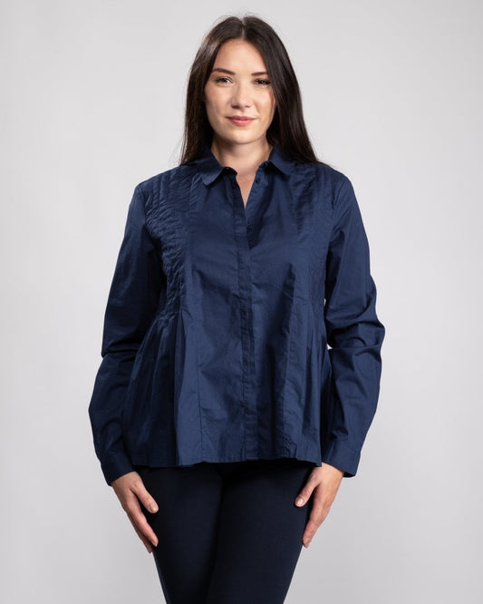 Great Plains Simone Pleated L/S Womens Shirt