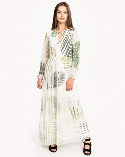 Great Plains Palm Camo Breeze Womens Maxi Dress