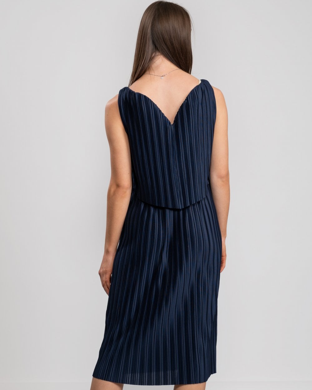 Great Plains Narcissus Jersey Pleated Womens Dress