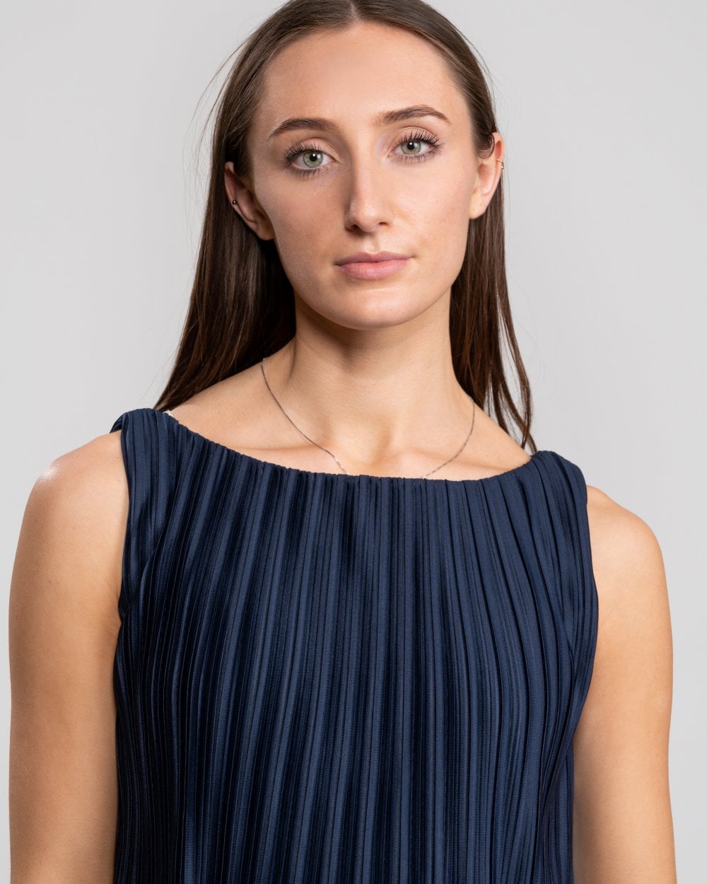 Great Plains Narcissus Jersey Pleated Womens Dress