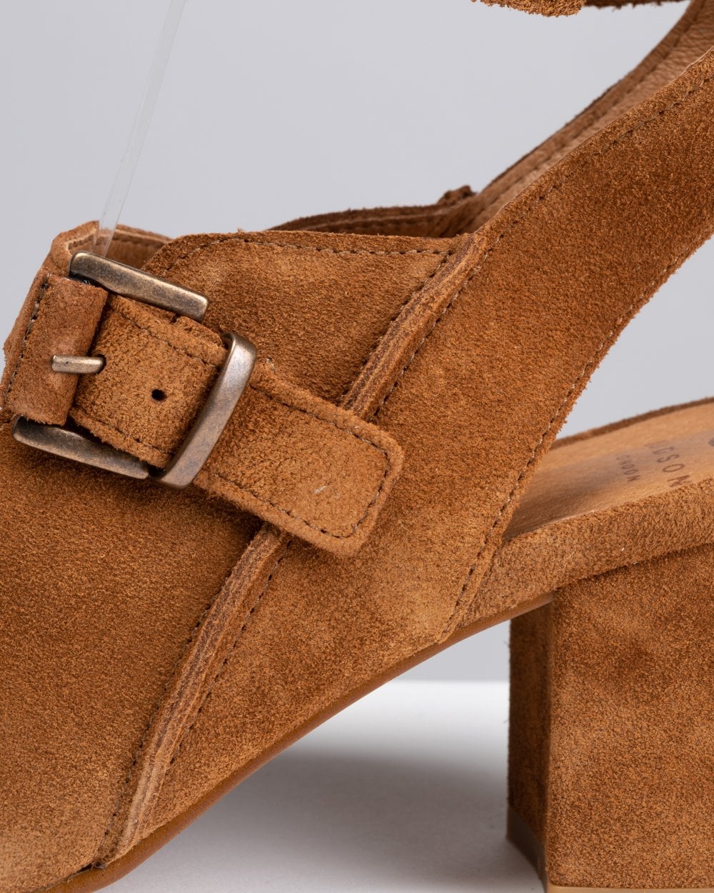 HUDSON LONDON Rona Suede Womens Heels - Tan