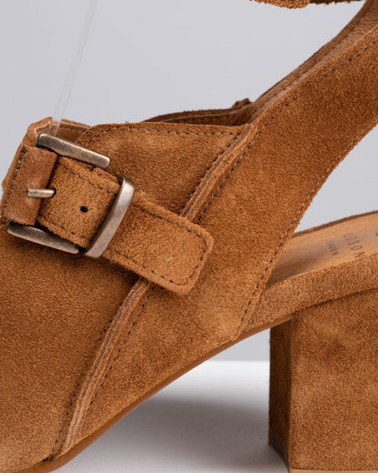 HUDSON LONDON Rona Suede Womens Heels - Tan