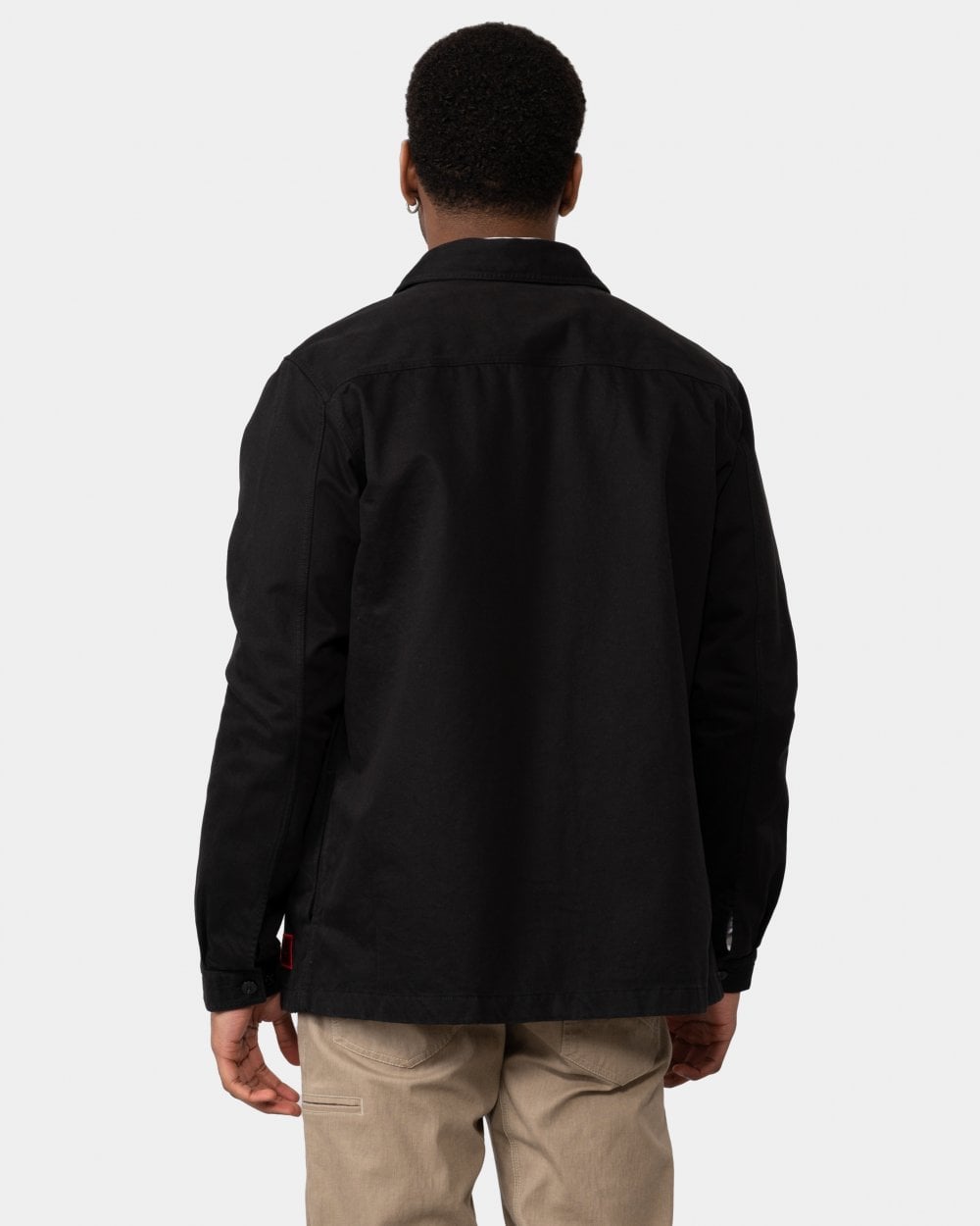 HUGO HUGO Enalu Mens Cotton Gabardine Overshirt