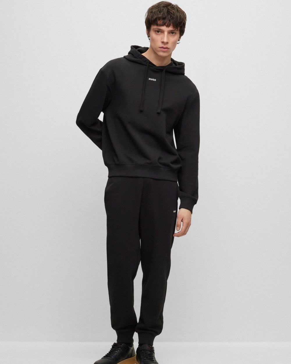 HUGO Dapo Mens Hoodie - Black 001