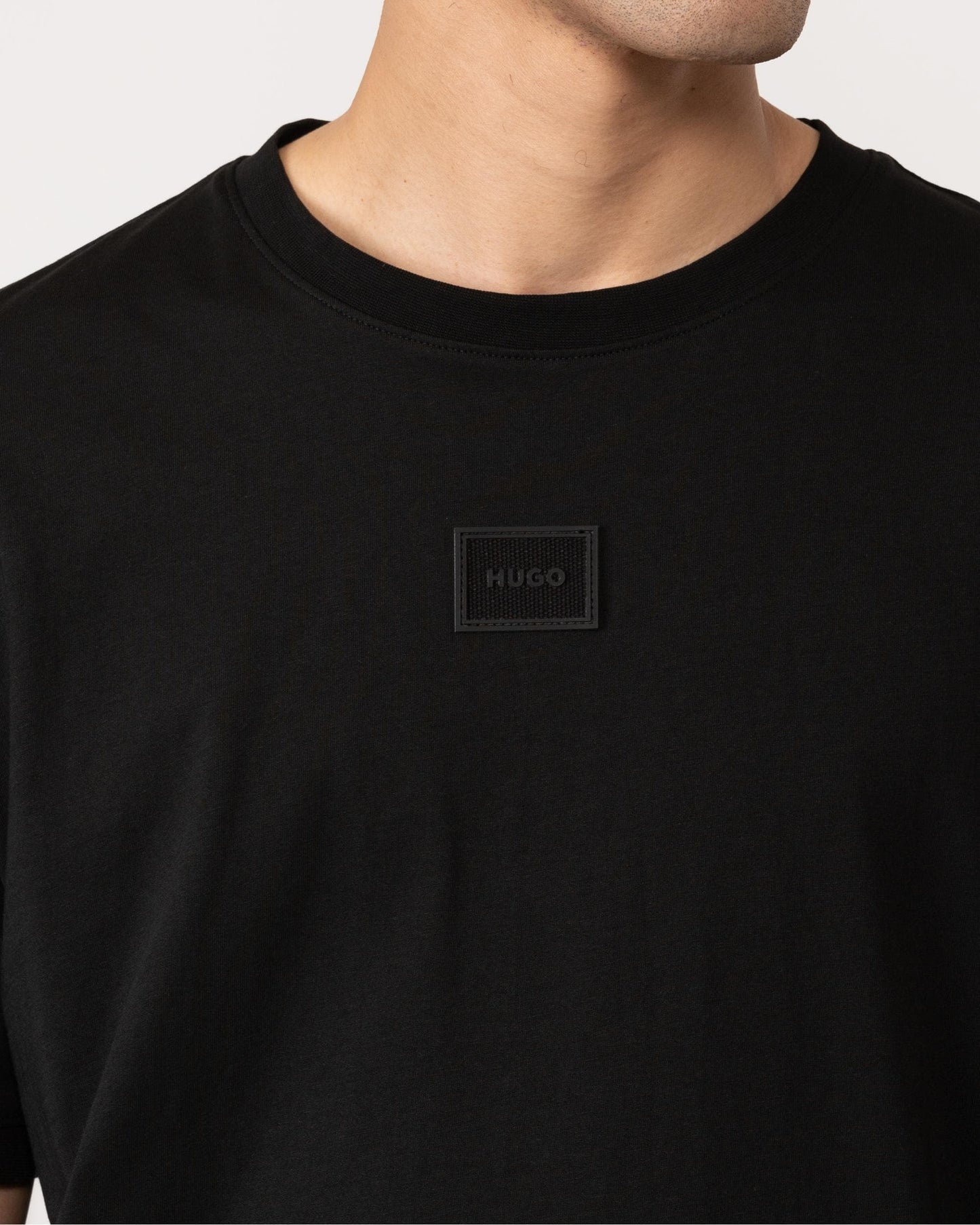 HUGO Diragolino_C Mens T-Shirt - Black 001