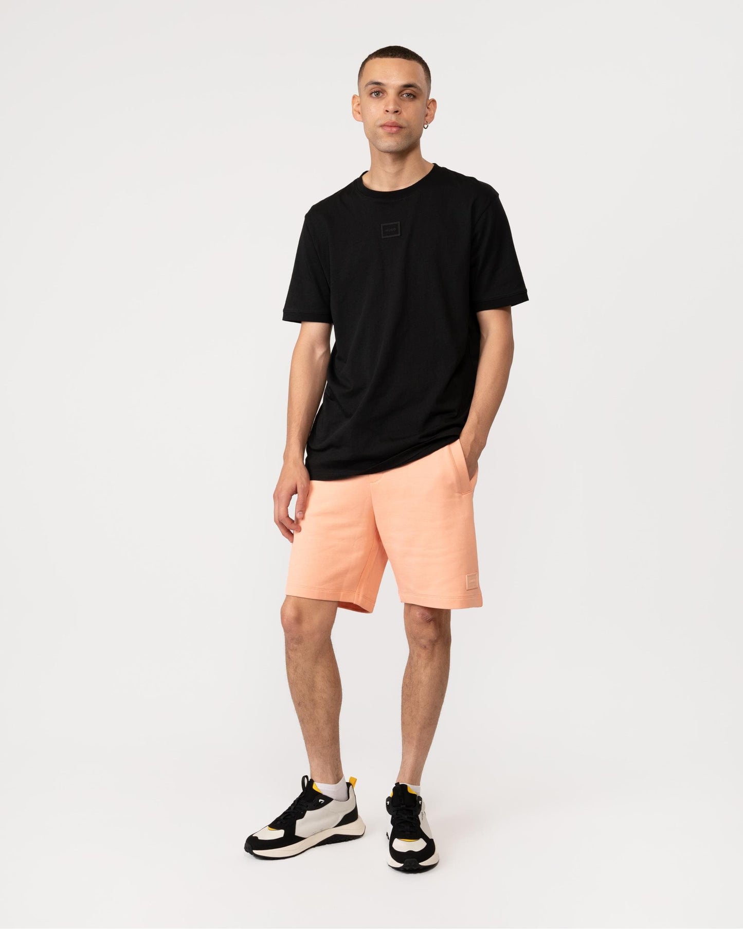 HUGO Diragolino_C Mens T-Shirt - Black 001