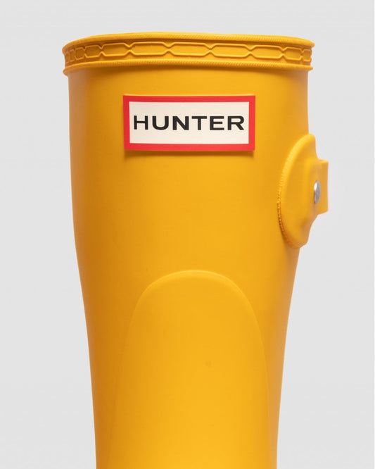 Hunter Original Short Womens Wellies - Yellow