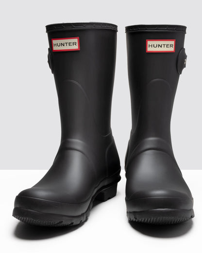 Hunter Original Short Womens Wellies - Black