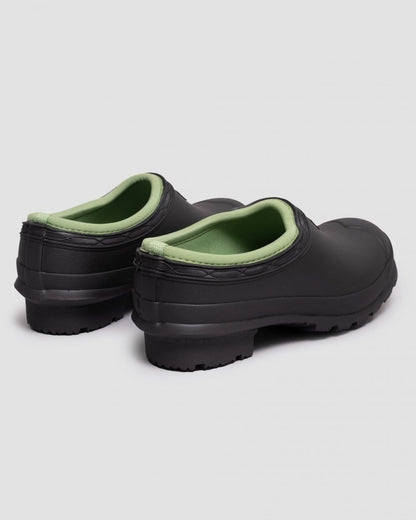 Hunter Gardener Womens Clog - Black