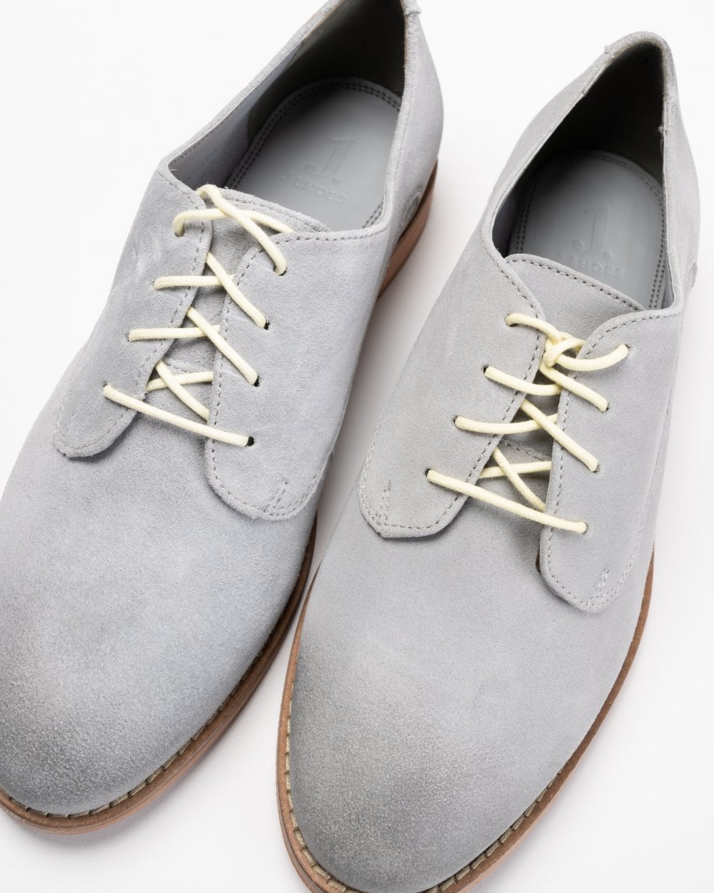 J Shoes Sylvia Natural Grey Womens Shoes
