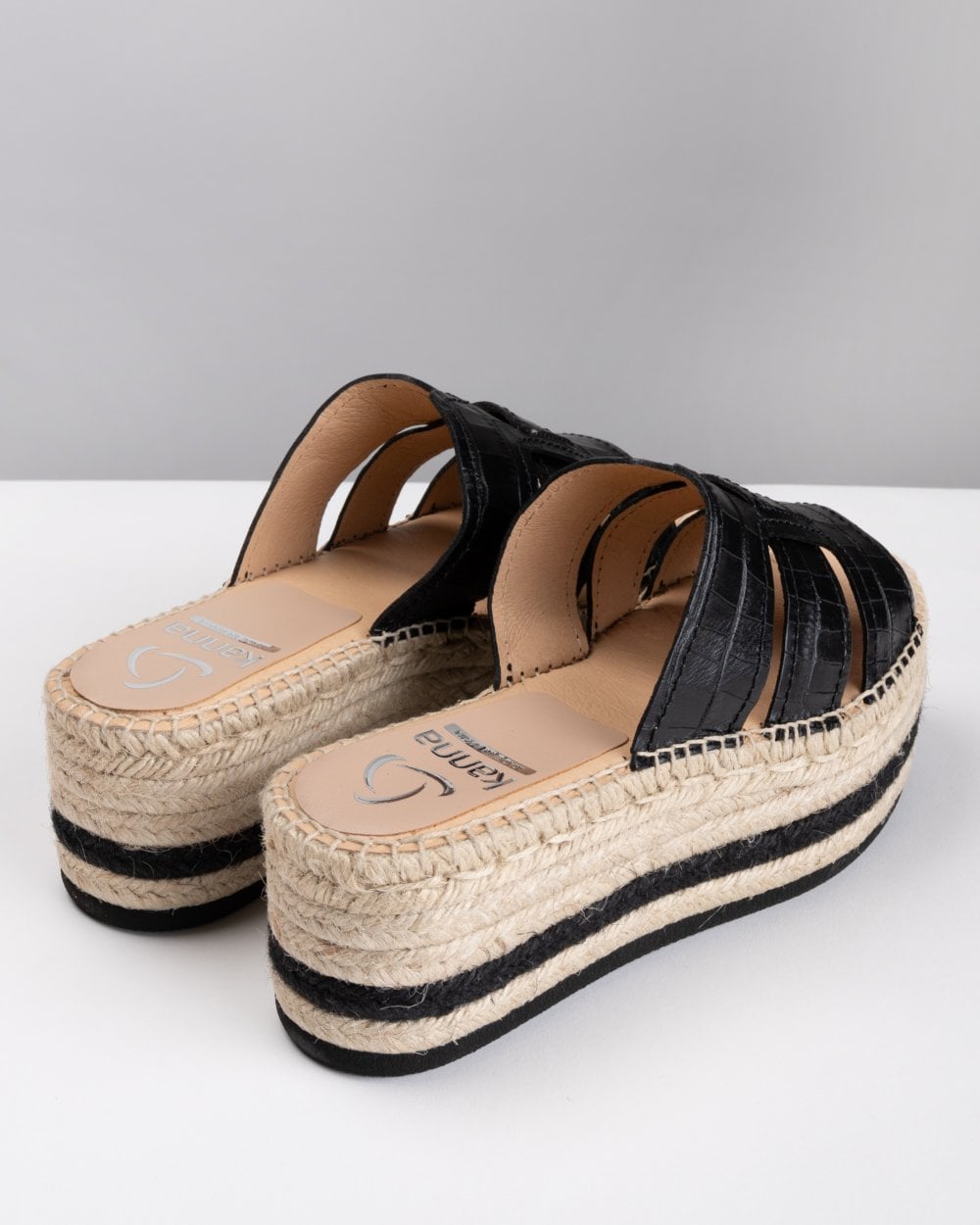 Kanna Margarita Womens Flatform Sandals