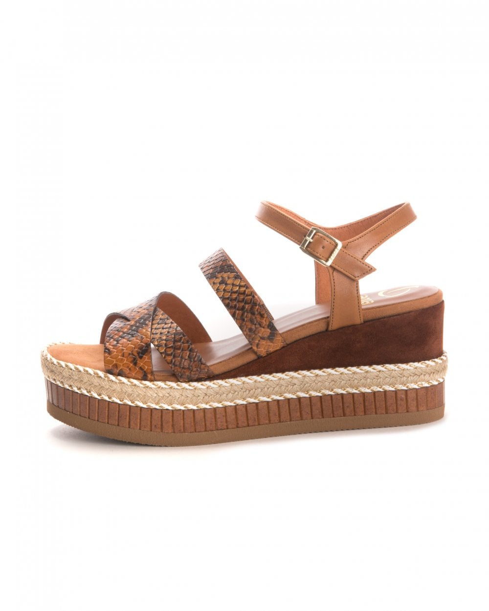Kanna Grisel Womens Sandals - Brown