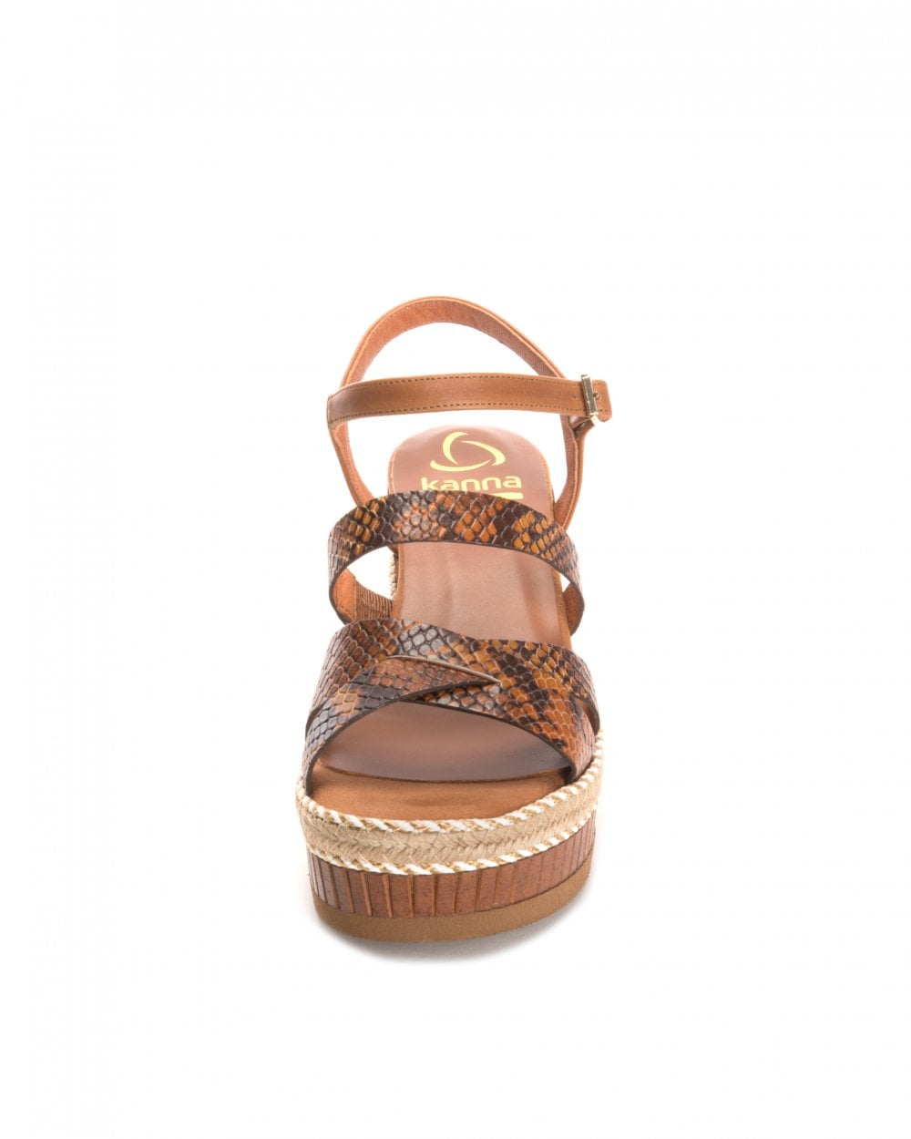 Kanna Grisel Womens Sandals - Brown