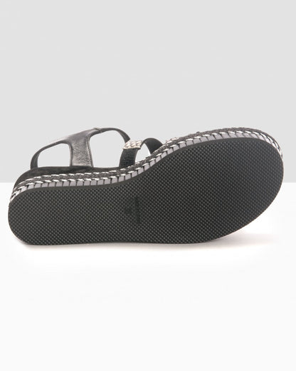 Kanna Grisel Womens Sandals - Black