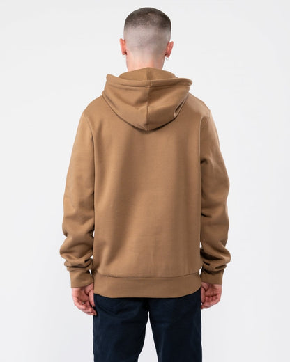 Lacoste Mens Fleece Hoodie - Cookie SIX