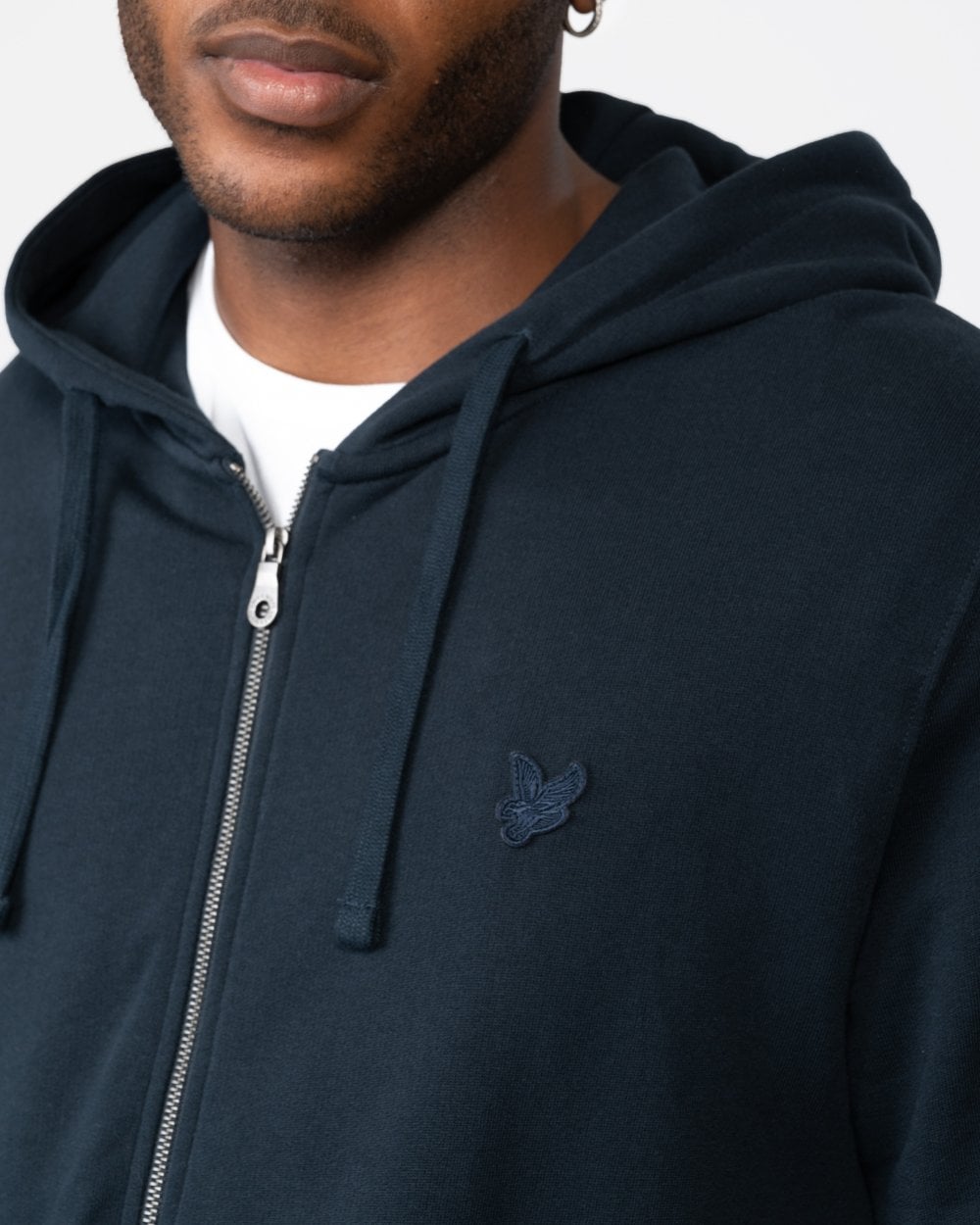 Lyle & Scott Lyle & Scott Tonal Eagle Mens Full-Zip Hoodie