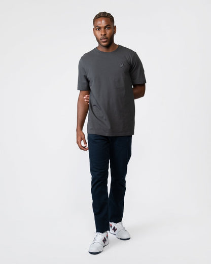 Lyle & Scott Tonal Eagle Mens T-Shirt - W635 Gunmetal